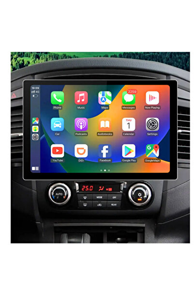 Carplayer شاشة أندرويد 13 بوصة لميتسوبيشي باجيرو موديل 2006-2019، 8 جيجابايت ...