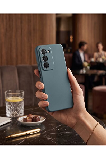 Hatreds Redmi 15 Uyumlu İçi Kadife Lansman Silikon Telefon Kılıfı Kamera Koru...