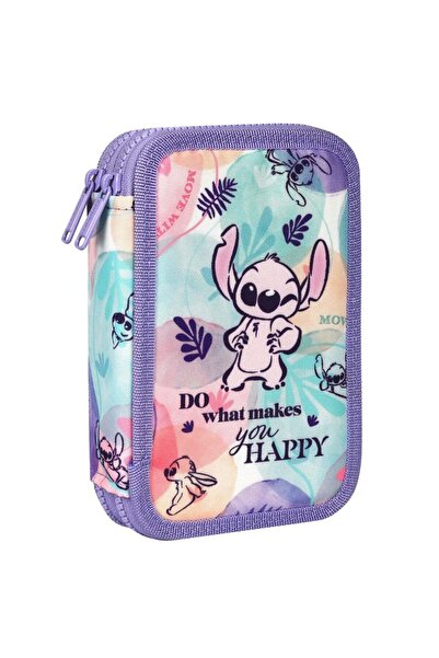 Cool Pack Penar cu 2 compartimente echipat, Coolpack, Disney Stitch, Pastel