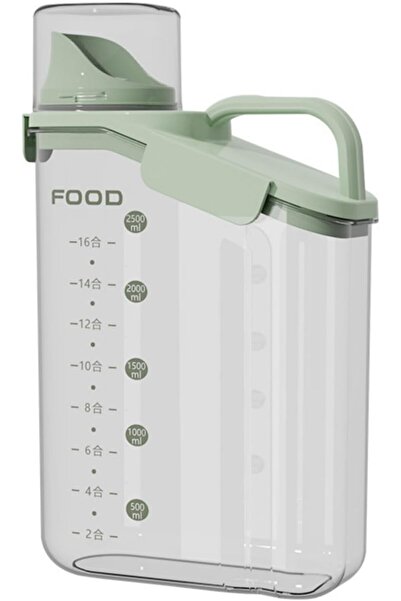 Gonice Food Storage Container with Pour Spout, Clear Plastic, 2800ml Capacity...