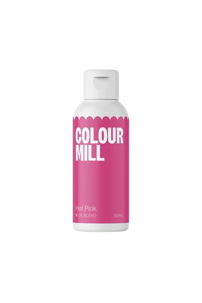 Colour Mill Colorant alimentar solubil în ulei, – Roz, Roz intens, 100 ml