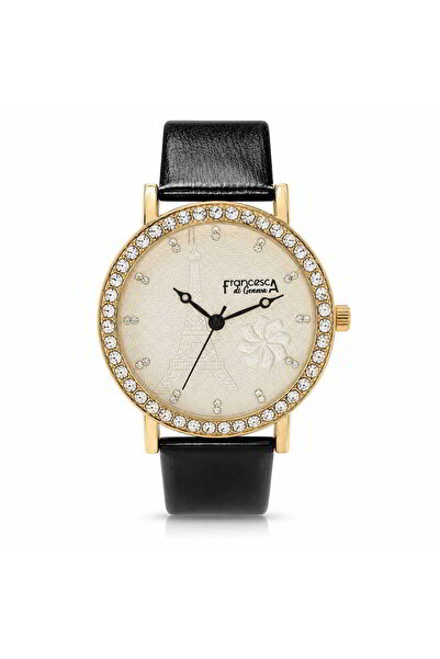 Watch Ceas de dama, Francesca di Geneva, Negru, FF483