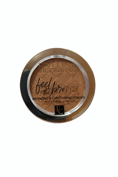 Eveline Pudră de față Cosmetice Feel The Bronze 02 Chocolate Cake