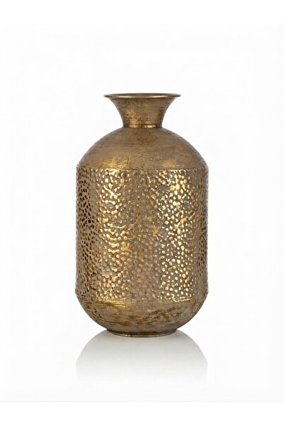 PANALI Pnl-Mg118 m Metal Decorative Vase 38 X 22 cm