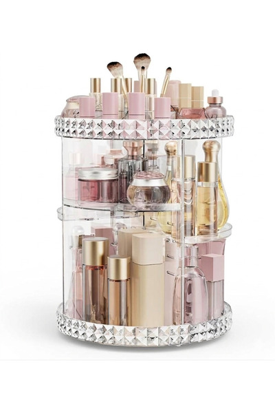 Spectra Prime 360-Degree Rotating Makeup Organizer