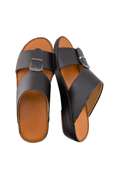 Cirino ( AN-2000 ) Handmade Arabic Men's Slippers | Outdoor Arabic Sandals Fo...