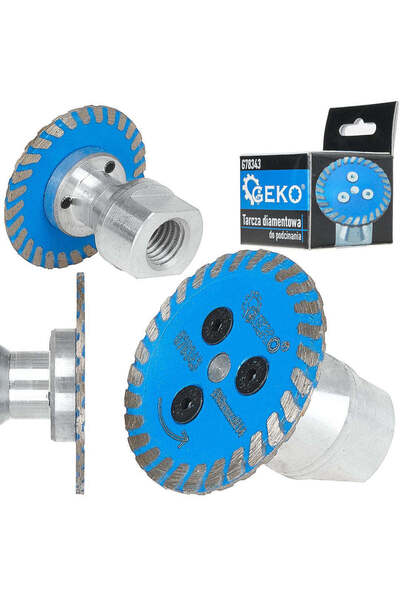 GEKO Disc diamantat pentru tăiere și gravare, prindere M14, 50 mm, G78343