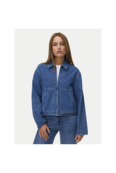 Vero Moda Geacă de blugi pentru femei 10340280 Albastru
