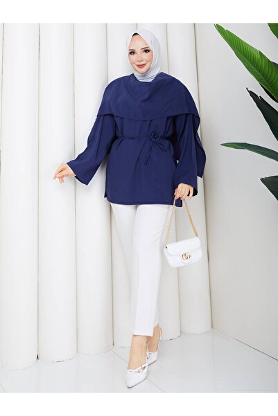 exxitcollection Modal Fabric Mobile Cape Women's Top Tunic - Women's Long Sle...