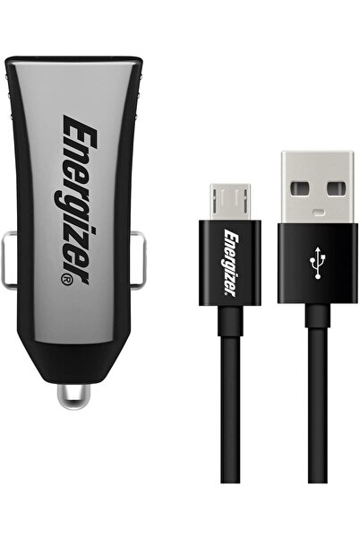 Energizer Car charger 3.4 Amp 2 USB + Micro USB cable