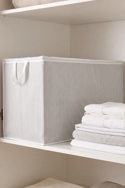 Vivenda Quilt Storage Bag with Zipper and Handle, Blanket and Duvet Organizer...