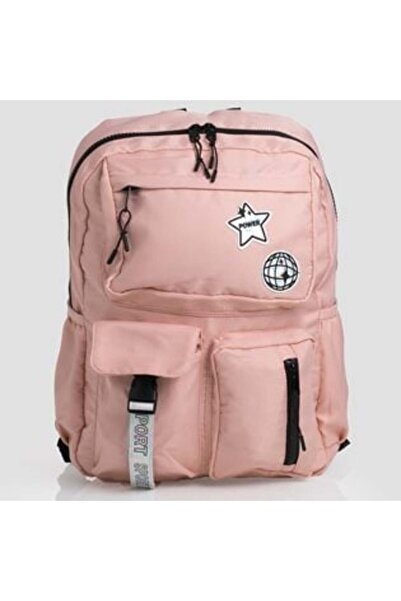 OEM Pink Sports Backpack with Pocketed