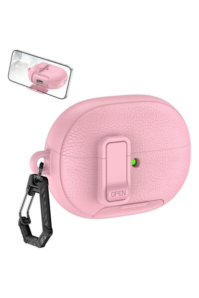 Choice9 Pink Earphone Protective Case for FreeBuds Pro 5 PU Leather Case with...