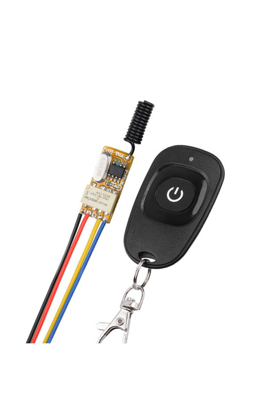 choice2 1 Receiver 1 Remote 3.7-12V Tiny RF Remote Control Switch 433Mhz Mini...