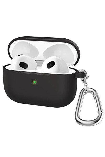 Choice27 جراب سماعة أذن من السيليكون Airpods 4 باللون الأسود، 20 جرابًا لسماع...