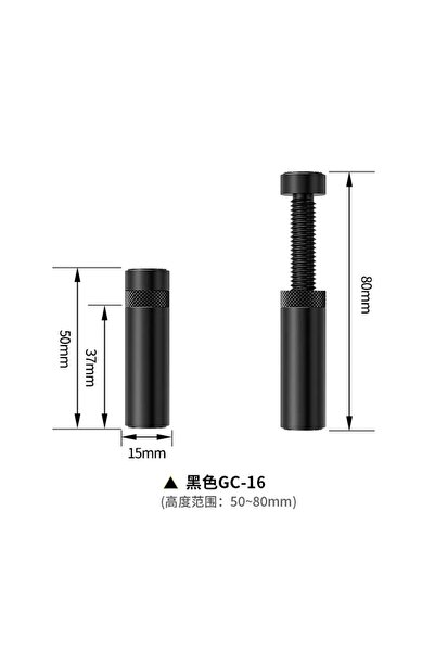 Choice8 gc-bk Aluminum GPU Support Bracket Video Card Sag Holder Anti-Sag Sta...