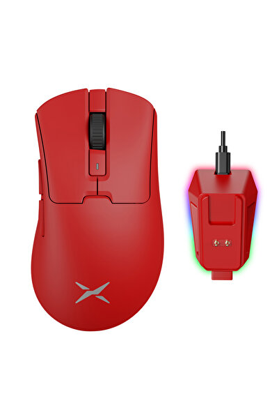 choice2 Delux M900PRO-Red Delux M900PRO Wireless Gaming Mouse Ergonomic 8K Po...