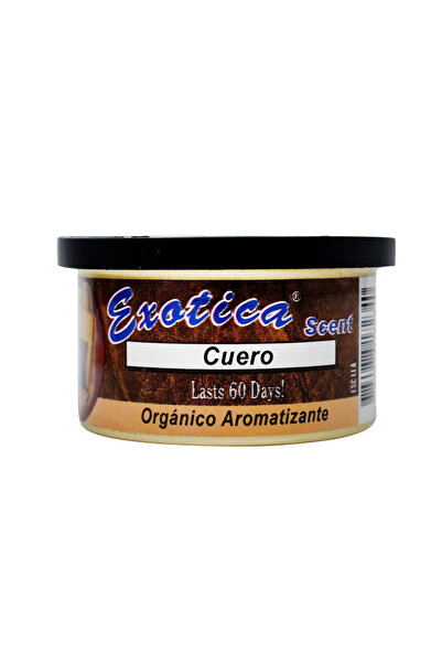 Exotica Cuero Air Freshener Can, Long Lasting 60 Day Fragrance for Car Home O...