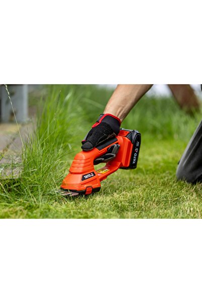 yato Foarfecă de gard viu / Trimmer de gazon YT-828356 200mm reîncărcabil 18V