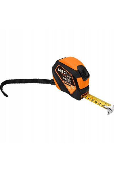 NEO Tools NEO MIARA RULANTA DIN OȚEL 5m X19mm AUTOBLOCANTĂ CU BUTON DE OPRIRE...