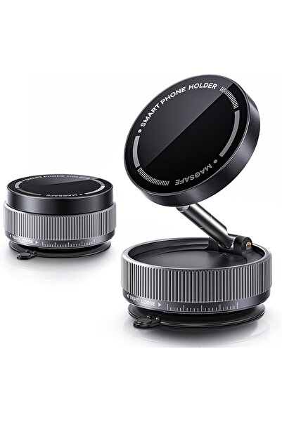 Generic Magnetic Car Phone Holder, 360° Adjustable Suction Mount, Vacuum Suct...