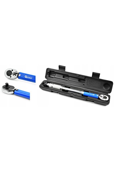 Gekoahşap Cheie dinamometrică cu blocare 3/8'' 19-110NM de precizie, în valiz...