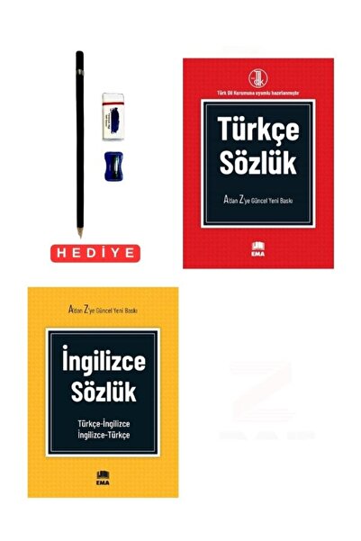 Ema Kitap Türkçe Sözlük İngilizce Sözlük Türk Dil Kurumuna Uyumlu Hazırlanmış...