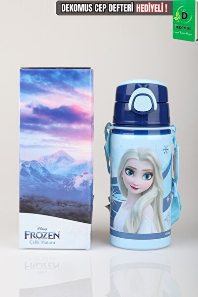 Frozen X Dekomus Licensed Elsa Frozenice Princess Collection 500 ml Steel Flask