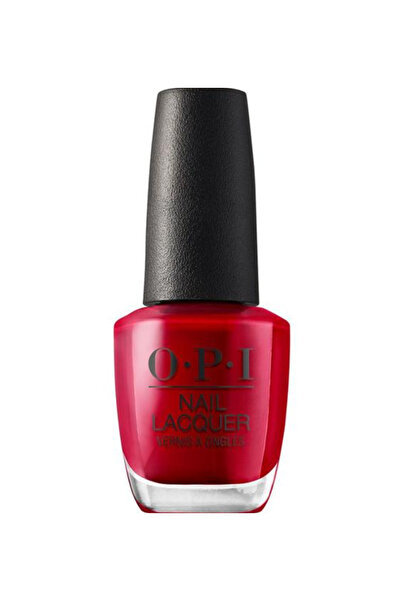 OPI Пигментиран лак за нокти - Лак за нокти, цвят  "Толкова горещ, че изгаря ...