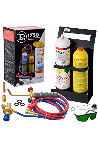 TC Technic Arzător cu gaz pentru lipire tare PROPAN BUTELIE MARE DE OXIGEN Ma...