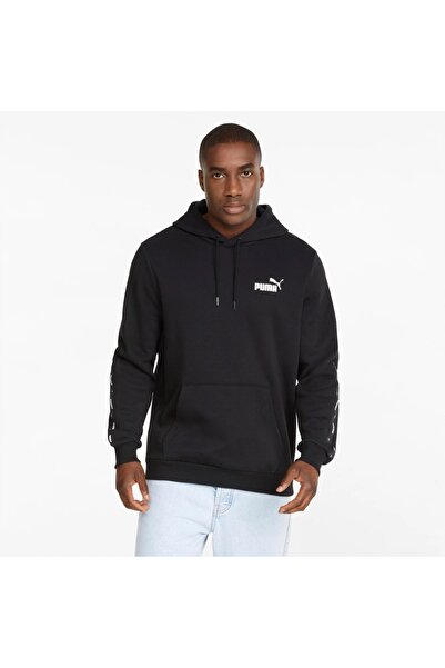 Puma ESS+ TAPE HOODIE FL 849040-01 Μαύρο M