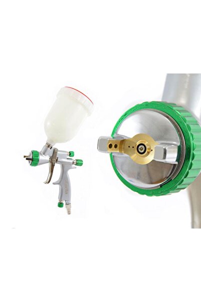 AUARİTA Pistol de vopsit HVLP II, duză de 2,0mm, pentru vopsit, 600ml, 2 bar