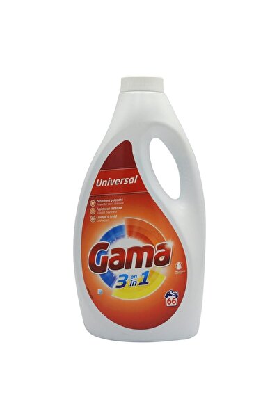 Gama Detergent Lichid, Gama, 3 L Universal 66 spalari