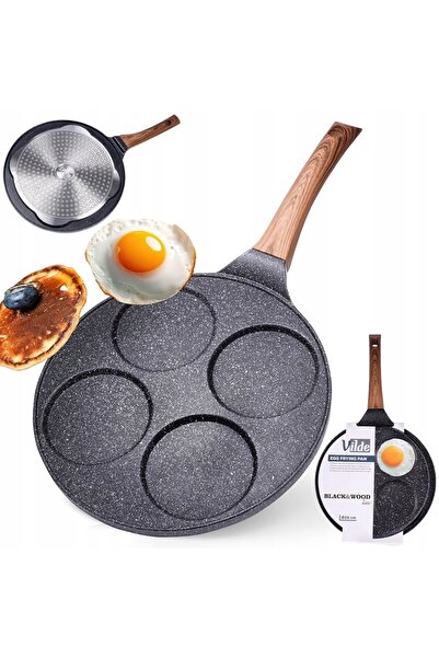 Vilde Tigaie GRANITĂ pentru ouă poșate, clătite, nalepini, pancakes