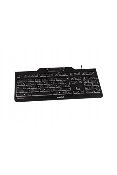 Cherry Tastatură cu cititor de carduri ISO 7816 KC 1000 SC USB QWERTY Negru