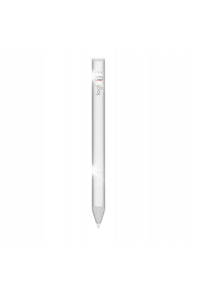 NO BRAND Stylus pentru tabletă Logitech Crayon USB-C Argintiu pentru iPad