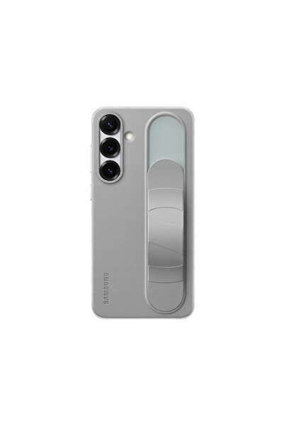 Samsung Galaxy Y Husă Samsung cu suport și prindere, gri, pentru Galaxy S25+,...