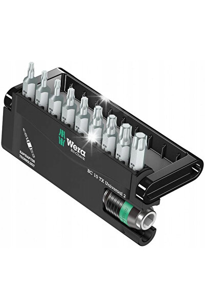 Wera Werk WERA SET DE BITOȚI CU SUPORT BIT-CHECK 10 TX UN 2