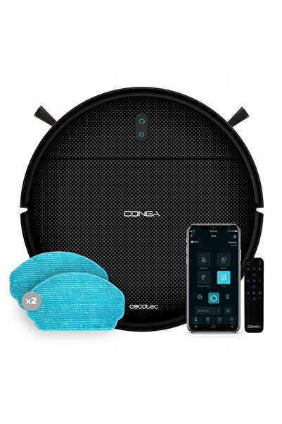 CECOTEC Robot de curățenie Conga 999 Origin X-Treme Timp de funcționare 120 m...