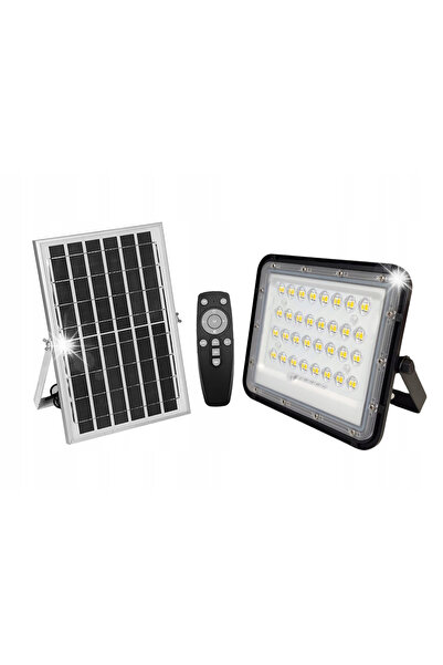 LTC MOCNY LAMPĂ LED DE ILUMINAT EXTERIOR 60W CU PANOU SOLAR ACUMULATOR 5000mA...