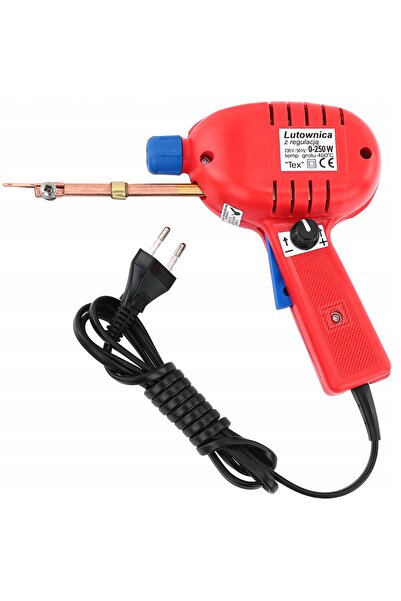 Tex FIER DE LIPIT CU TRANSFORMATOR 250W CU REGULARE A PUTERII, SET DE LIPIT