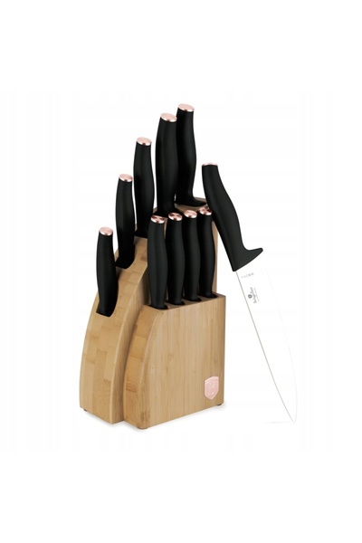 Berlinger Haus Set complet de cuțite în suport Black Rose 10 piese BH-2760