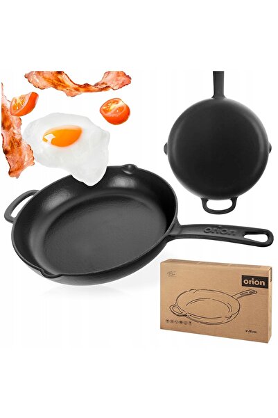 innature Tigaie emailată pentru gaz, inducție, grătar, focar, cuptor, 26 cm