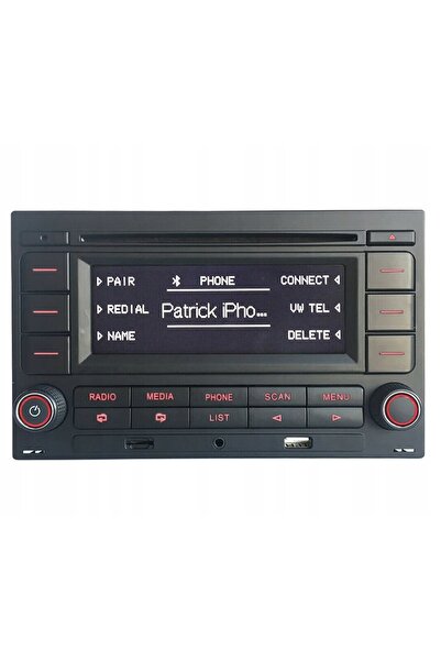 VW Radio auto RCN210 Bluetooth CD USB SD pentru Golf 4 Polo Passat B5 6