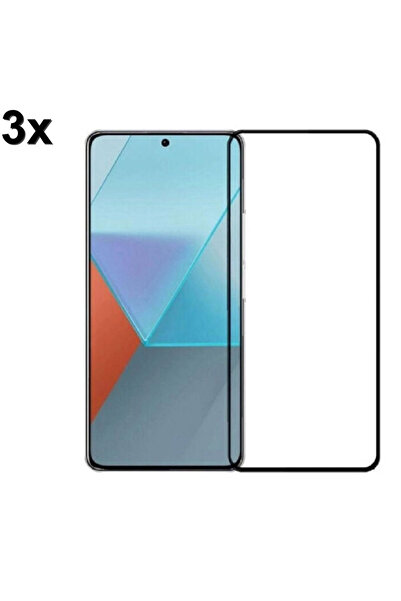 Techwave 5D Πλήρης Κόλληση Σκληρυμένο Γυαλί για Xiaomi Redmi Note 13 / 13 Pro...