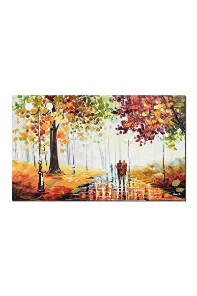 artnova Tablou pictat manual dormitor, living, Impreuna pentru totdeauna, 100...