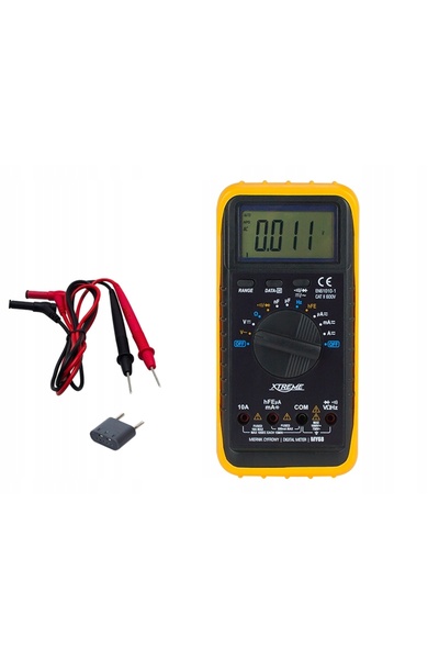XTREME Multimetru Tester Digital de Curent, Set Universal, Rezistent, Auto
