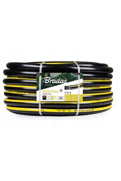 Bradas Furtun de grădină rezistent, armat cu 3 straturi, 3/4 inch, 25 m, pent...