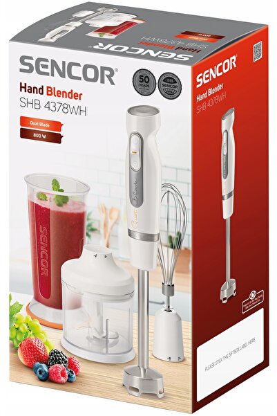 Sencor Mixer blender portabil cu bol 3 în 1, 800W