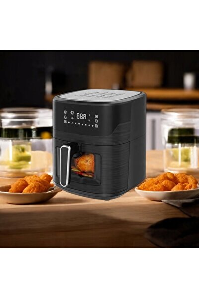 HOFFEN ExtraLink SJ-650B Friteuză cu aer cald GRILL MARE 6.5L 1800W